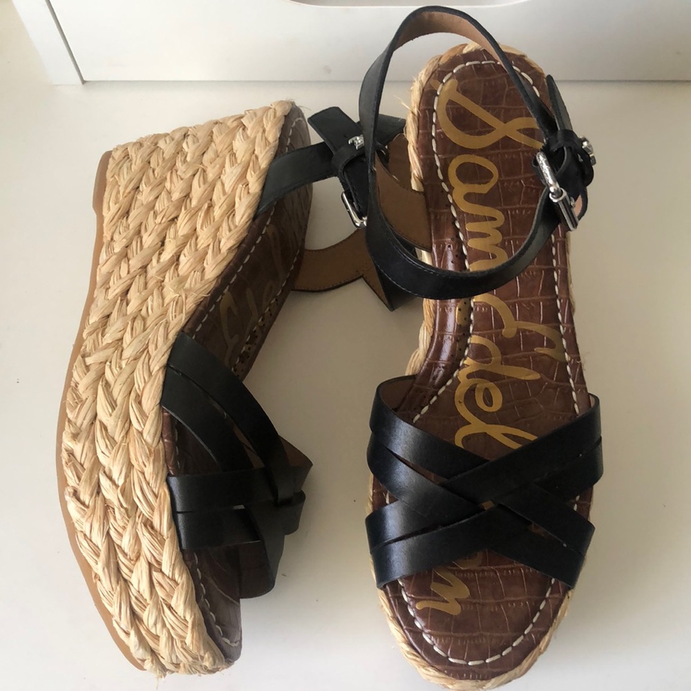 Sam Edelman platform wedges size 8.5